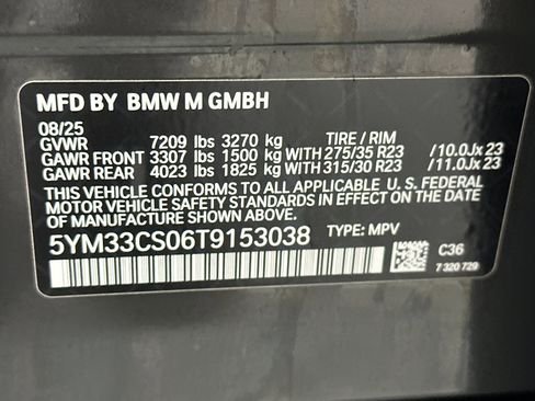 Used 2026 BMW XM Label Red w/ M Driver's Package image 18