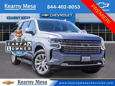 Used 2021 Chevrolet Tahoe Premier w/ Premium Package image 1