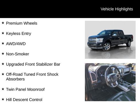 Used 2020 Ford F150 Platinum w/ Technology Package image 21