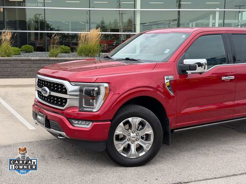 Certified 2022 Ford F150 Platinum w/ Equipment Group 701A High AWD/4WD image 2