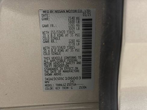 Used 2025 Nissan Murano SL image 30