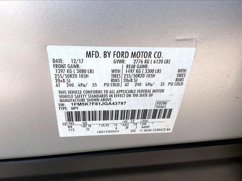 Used 2018 Ford Explorer Limited FWD image 33