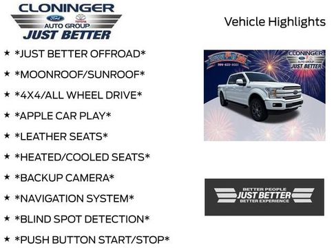 Used 2019 Ford F150 Lariat AWD/4WD image 3