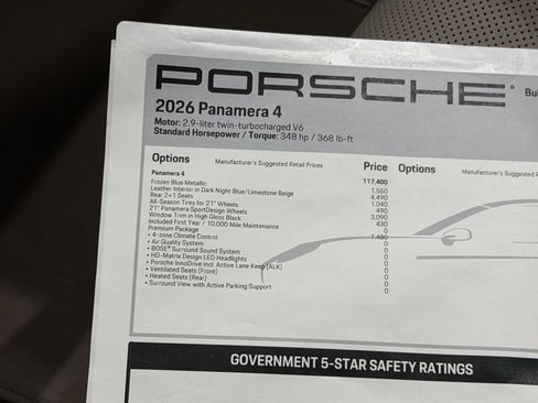 New 2026 Porsche Panamera 4 image 58