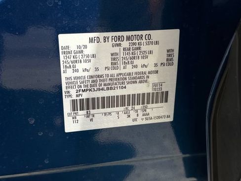Used 2020 Ford Edge SEL w/ Convenience Package FWD image 21