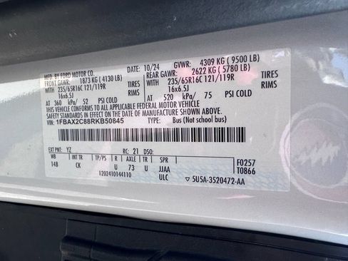 Used 2024 Ford Transit 350 XL RWD image 47