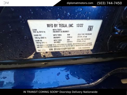 Used 2023 Tesla Model S image 2