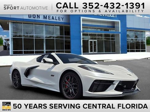 Used 2023 Chevrolet Corvette Stingray Premium Cpe w/ Z51 Performance Package RWD image 1