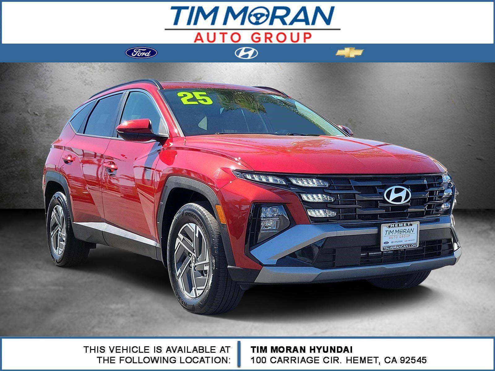 Certified 2025 Hyundai Tucson Blue AWD/4WD image 1