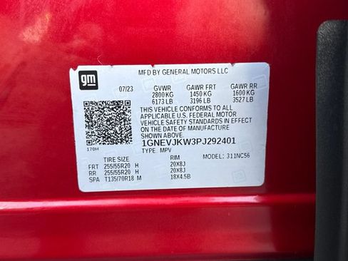 Used 2023 Chevrolet Traverse RS w/ LPO, Floor Liner Package AWD/4WD image 34