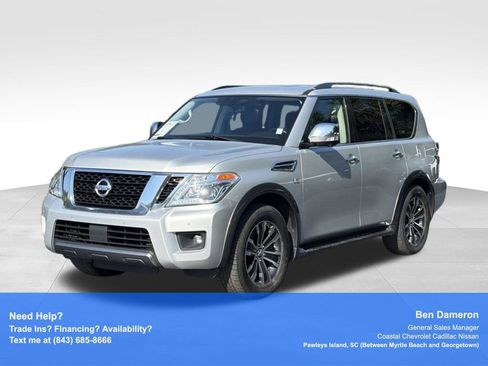 Used 2020 Nissan Armada SL w/ Premium Package RWD image 1