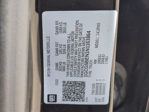 Used 2022 Chevrolet Colorado W/T w/ Custom Special Edition image 31