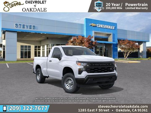 New 2026 Chevrolet Silverado 1500 W/T w/ WT Value Package RWD image 1