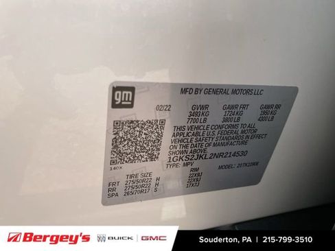 Certified 2022 GMC Yukon XL Denali w/ Denali Premium Package AWD/4WD image 37