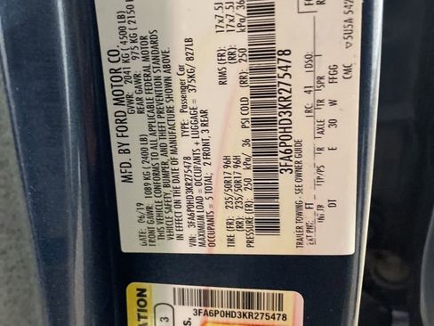 Used 2019 Ford Fusion SE image 42