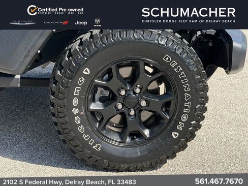 Certified 2022 Jeep Wrangler Unlimited Sport AWD/4WD image 6