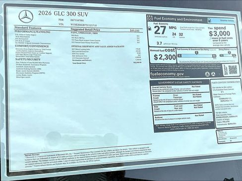 New 2026 Mercedes-Benz GLC 300 image 22