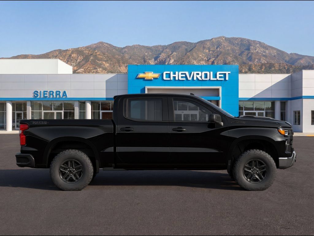 New 2026 Chevrolet Silverado 1500 Custom Trail Boss w/ Midnight Edition AWD/4WD image 3