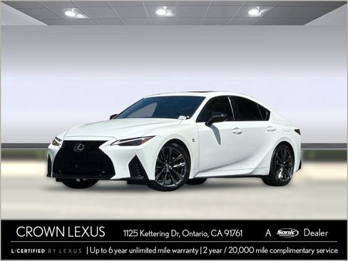 Certified 2025 Lexus IS 350 F Sport RWD image 1