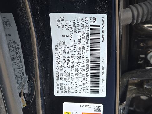 Used 2025 Honda Civic Sport image 28