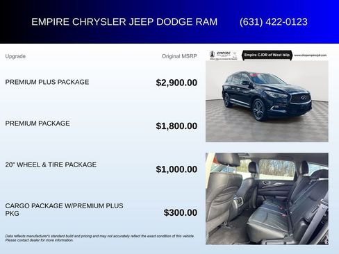 Used 2018 INFINITI QX60 AWD w/ Premium Plus Package image 6