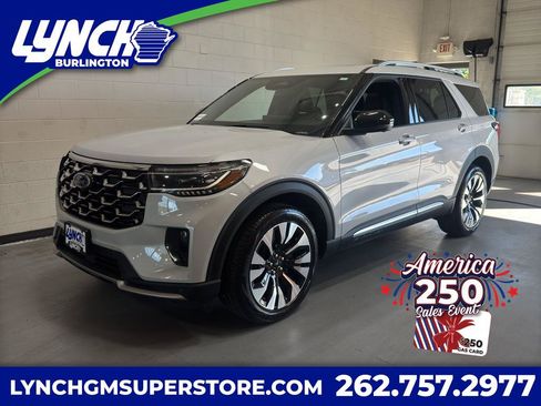 Used 2025 Ford Explorer Platinum w/ LUX Leather Package AWD/4WD image 1