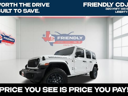 New 2026 Jeep Wrangler Unlimited Sport AWD/4WD image 1