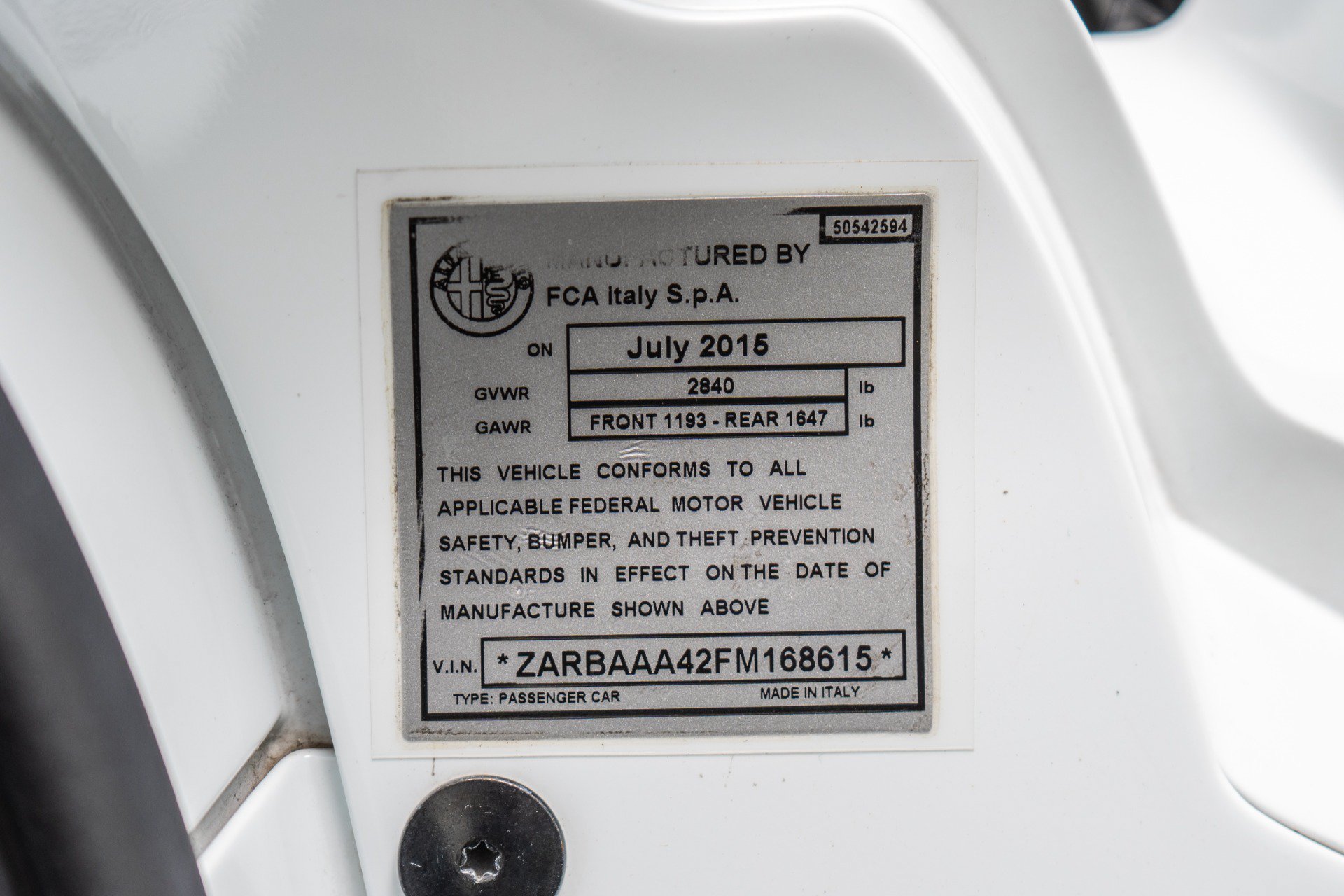 Used 2015 Alfa Romeo 4C Coupe w/ Leather Interior Group RWD image 18