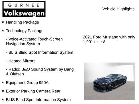 Used 2021 Ford Mustang Shelby GT500 w/ Technology Package RWD image 8