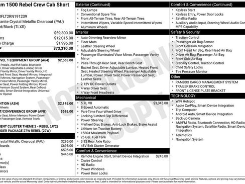 Used 2024 RAM 1500 Rebel w/ Rebel Level 1 Equipment Group AWD/4WD image 25