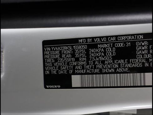Used 2020 Volvo XC60 T6 Momentum AWD/4WD image 10
