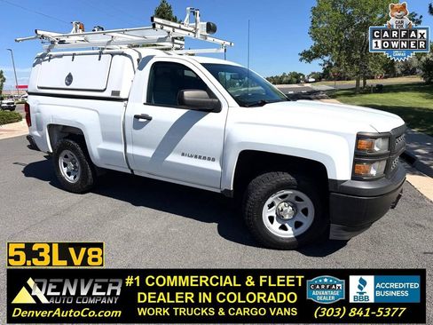 Used 2015 Chevrolet Silverado 1500 W/T w/ Trailering Package AWD/4WD image 1