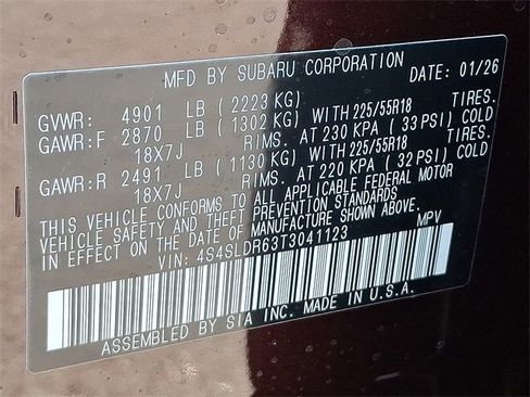 New 2026 Subaru Forester Limited image 10