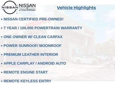 Certified 2025 Nissan Altima 2.5 SR w/ SR Premium Package FWD image 28