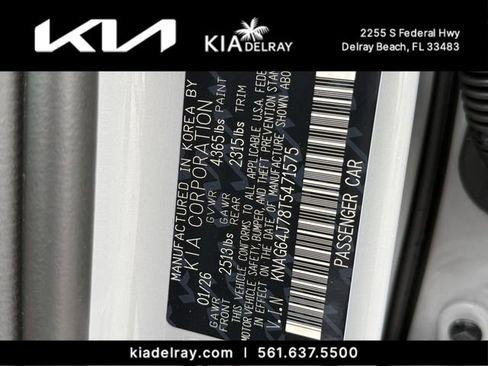 New 2026 Kia K5 GT-Line image 29