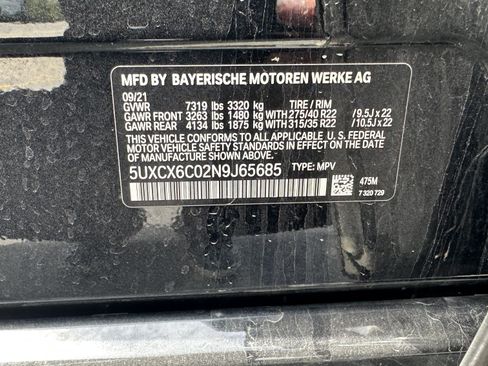 Used 2022 BMW X7 M50i AWD/4WD image 34
