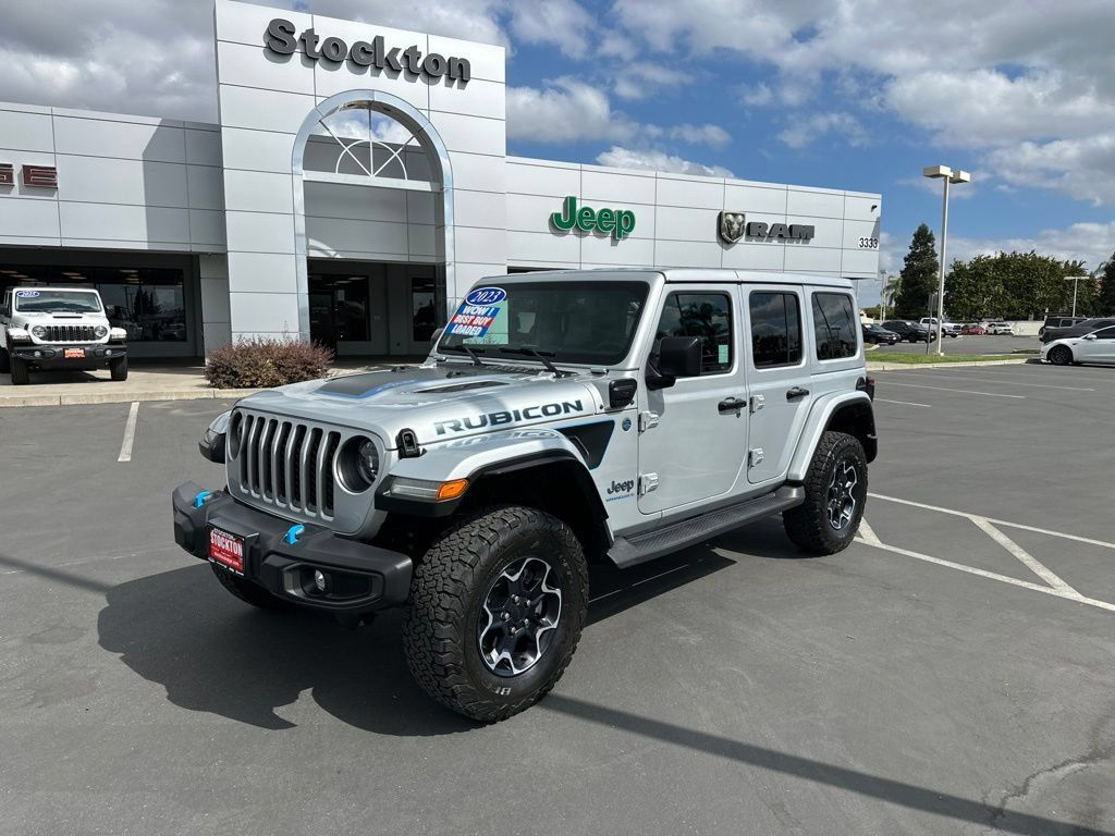 Used 2023 Jeep Wrangler Unlimited Rubicon 4xe AWD/4WD image 1