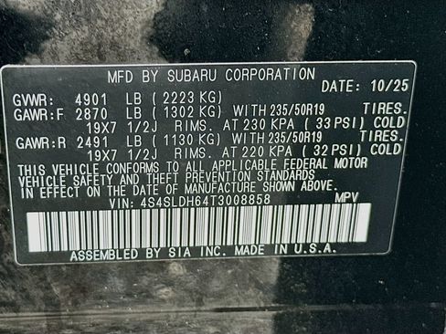 Certified 2026 Subaru Forester Sport AWD/4WD image 27