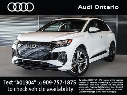 Certified 2025 Audi Q4 e-tron Prestige w/ Black Optic Package