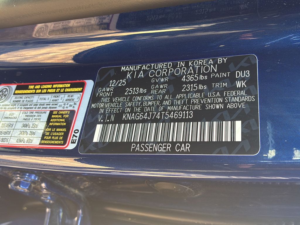 New 2026 Kia K5 GT-Line w/ GT-Line Premium Package FWD image 41