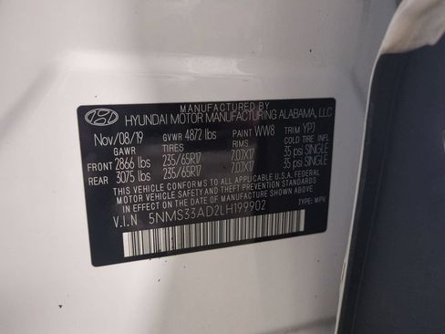 Used 2020 Hyundai Santa Fe SEL w/ Cargo Package FWD image 39