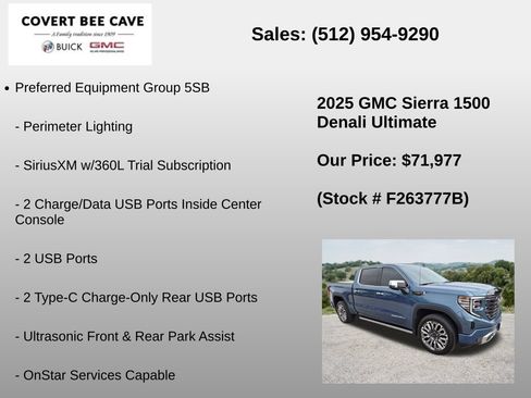 Used 2025 GMC Sierra 1500 Denali Ultimate AWD/4WD image 30