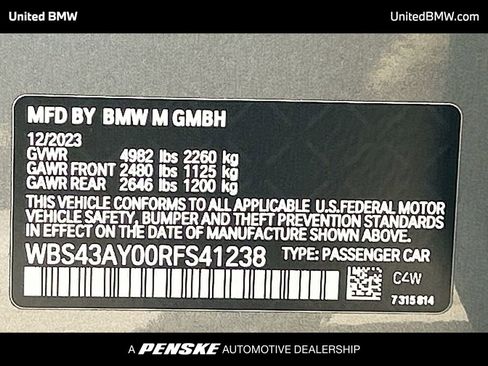 Used 2024 BMW M3 Competition image 13