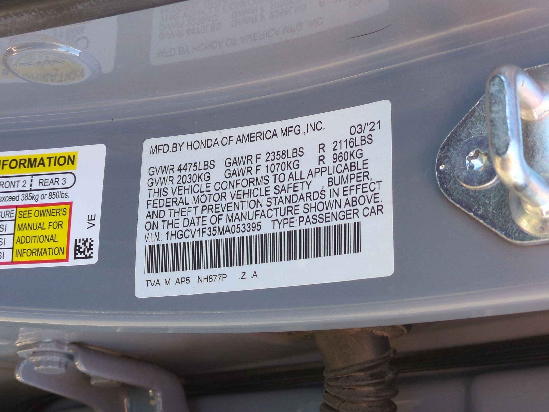 Used 2021 Honda Accord Sport image 31