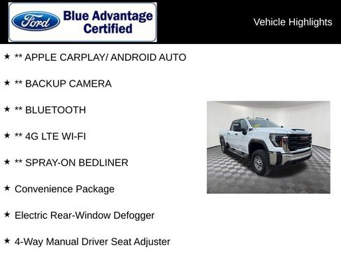 Used 2024 GMC Sierra 2500 Pro w/ Convenience Package image 3