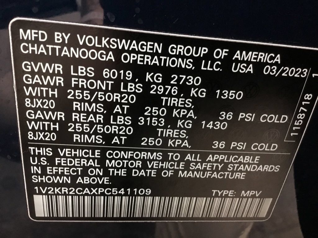 Used 2023 Volkswagen Atlas SE AWD/4WD image 6