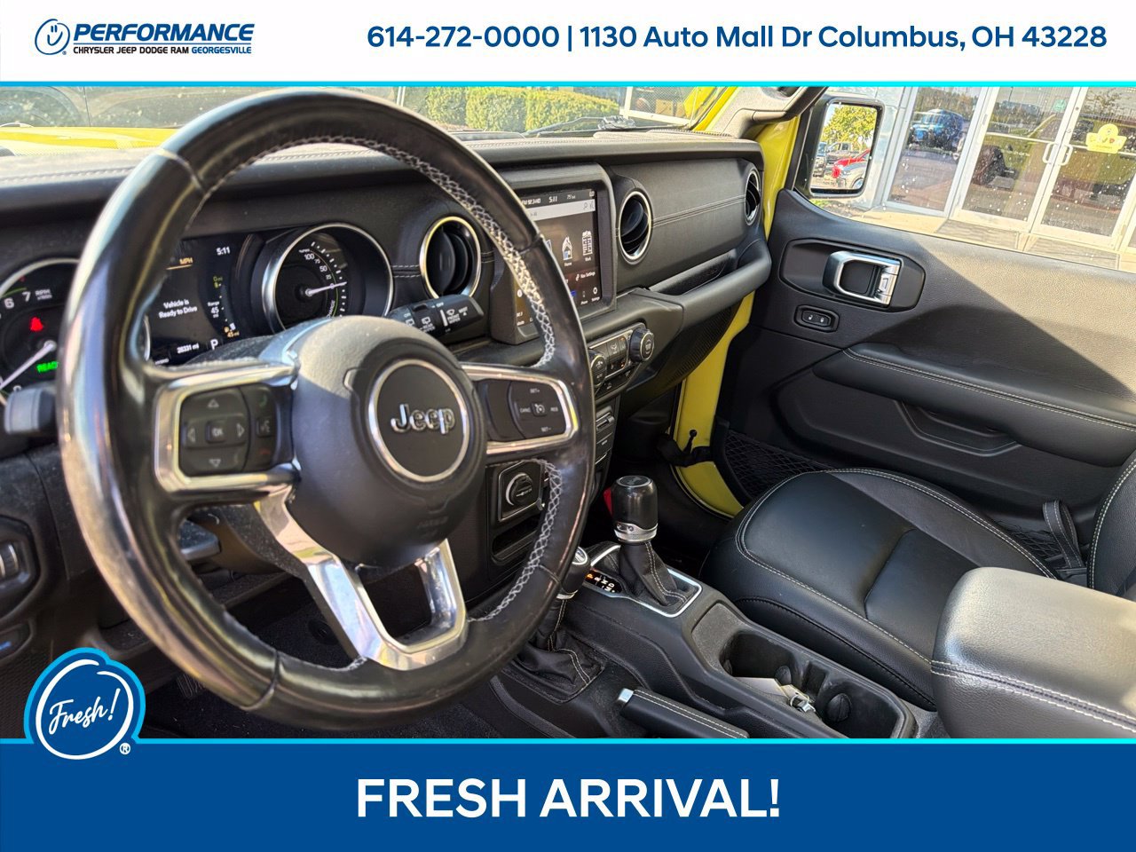 Used 2023 Jeep Wrangler Unlimited Sahara w/ Cold Weather Group AWD/4WD image 12