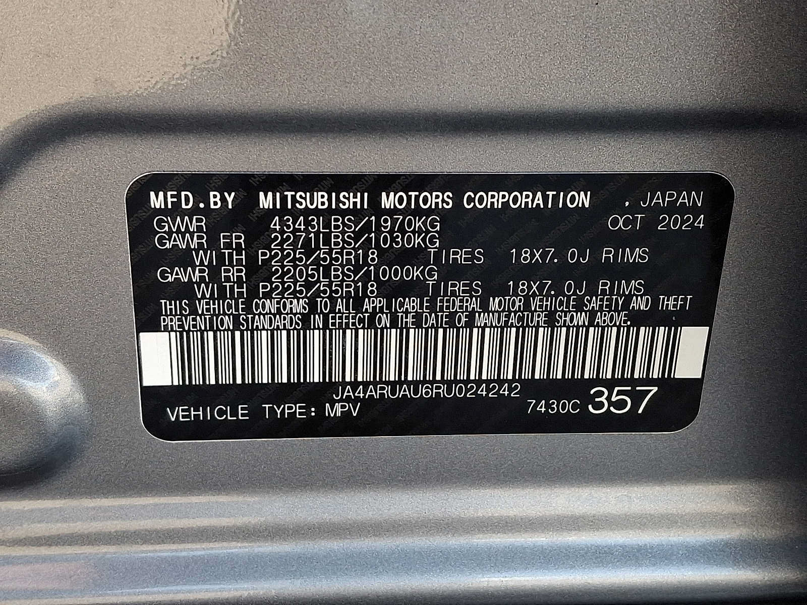 Used 2024 Mitsubishi Outlander Sport ES AWD/4WD image 26