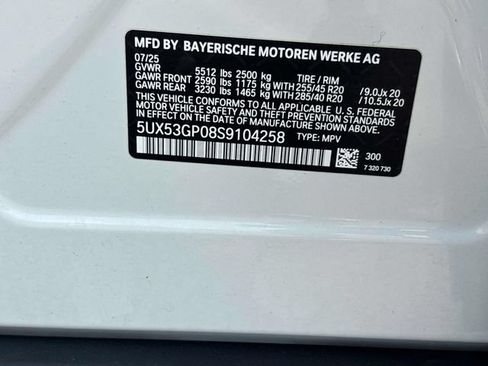 Used 2025 BMW X3 xDrive30i w/ Convenience Package AWD/4WD image 38