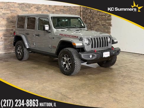 Used 2023 Jeep Wrangler Unlimited Rubicon w/ Cold Weather Group AWD/4WD image 1